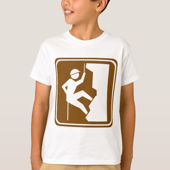 Klimatvägskylt i Sten Tee Shirt (Framsida)