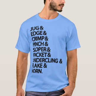 Klimatvallar för klimatsklätter i sten t shirt