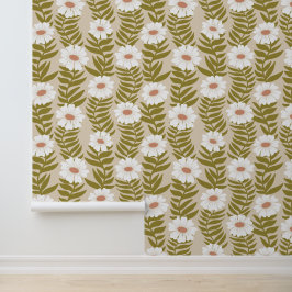 Klimatvit Vågigt Flower Rand