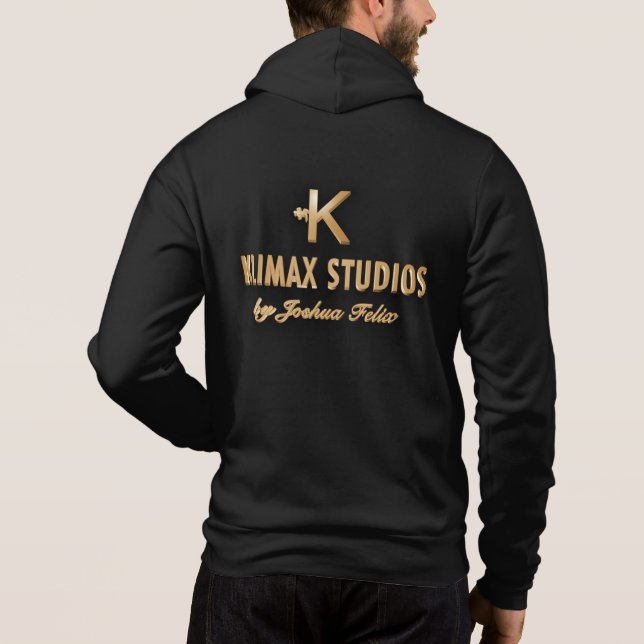 Klimax Studios Hoodie (Logotypen Guld) T Shirt (Baksida)
