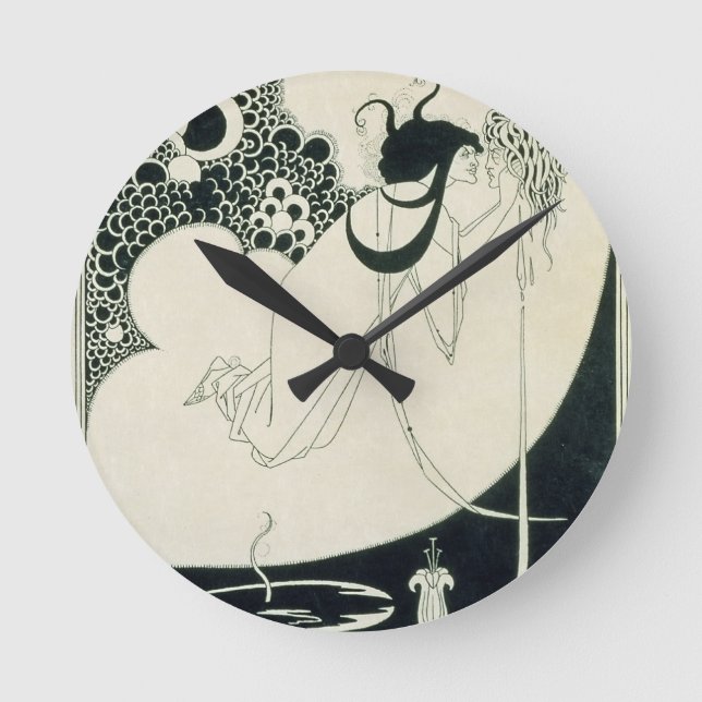 Klimaxen, illustration från "Salome" vid Oscar Wi Rund Klocka (Framsida)