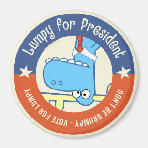 Klimpigt för president magnet