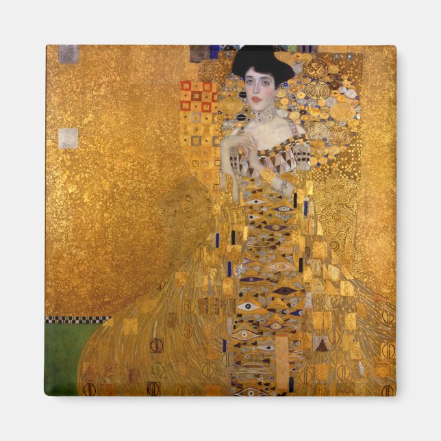 Klimt: Adele Bloch‑Bauer I Magnet (Framsidan)