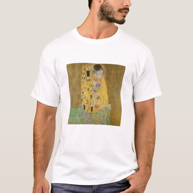 Klimt är Kiss T Shirt (Framsida)