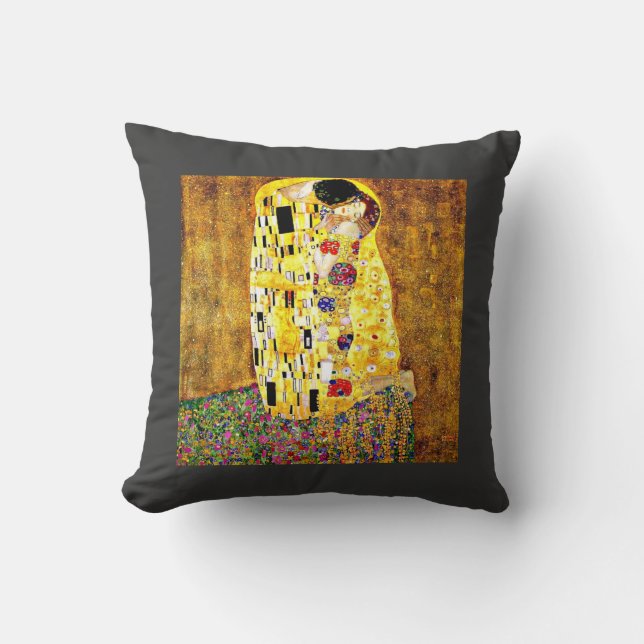 Klimt art - Kiss Kudde (Framsida)