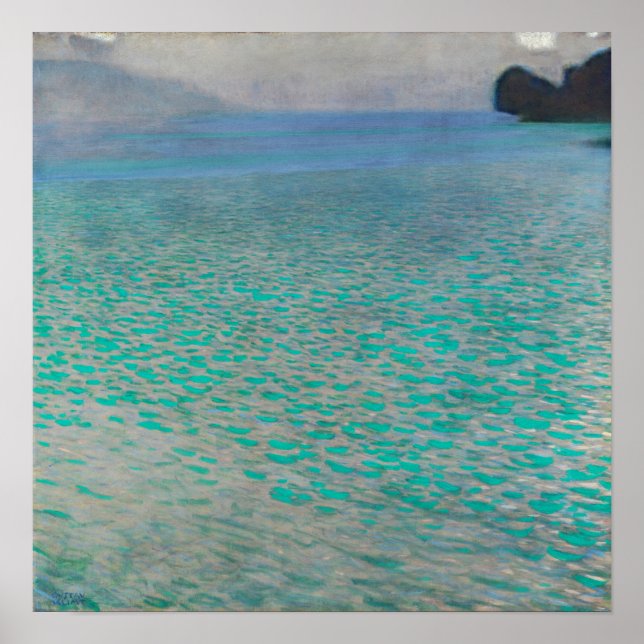 Klimt - Attersee Poster (Framsidan)