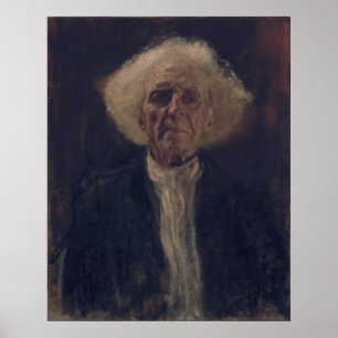 Klimt Blind Man Sketch - Art Print Poster