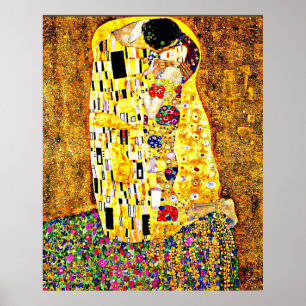 Klimt - bran Kiss (fullt längd) Poster
