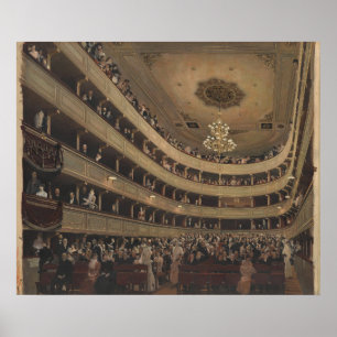 Klimt Burgtheater Wien - Art Print Poster