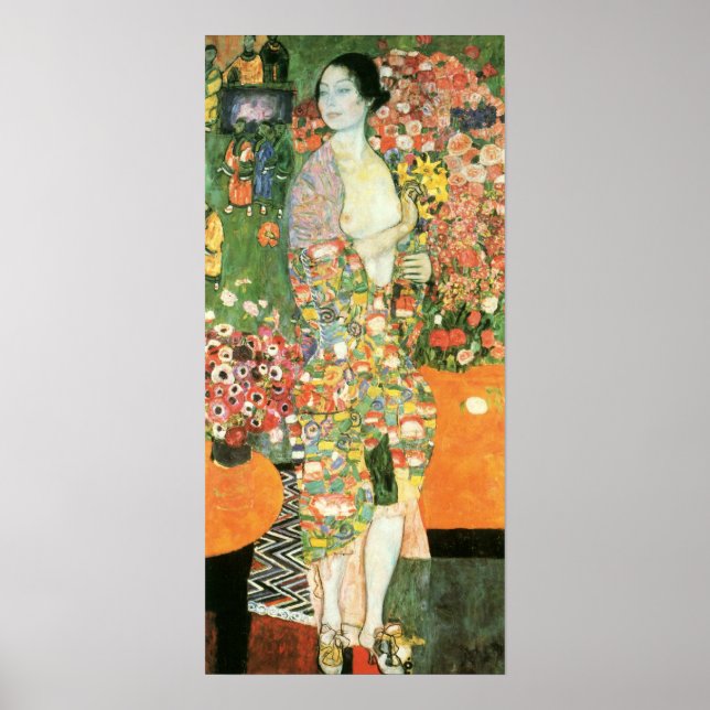 Klimt - Dansaren 1916 Poster (Framsidan)