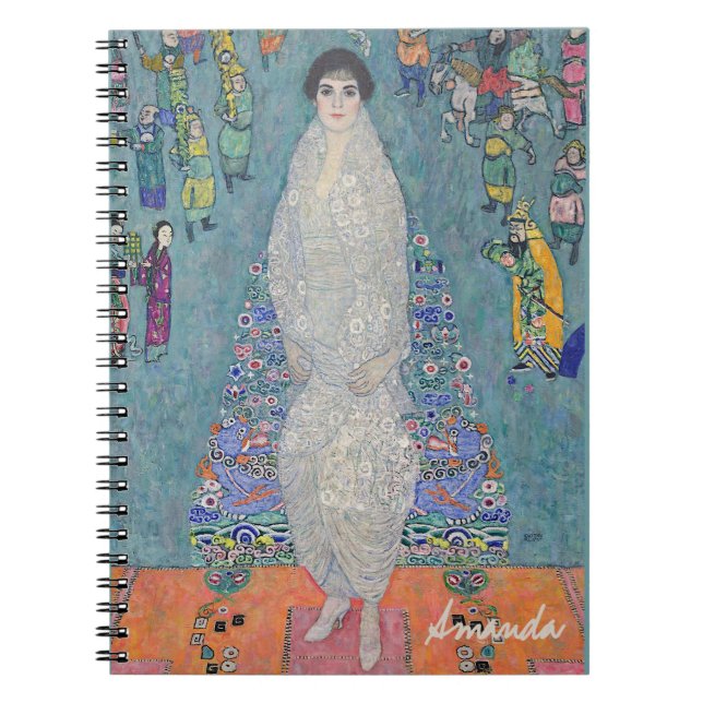 Klimt – Elisabeth Lederer Portrait – Personalized Anteckningsbok (Framsidan)