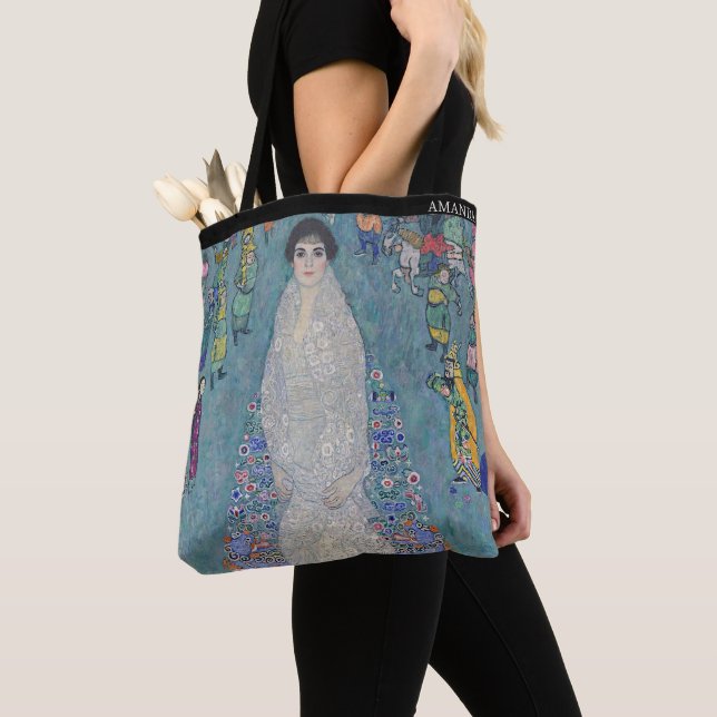 Klimt – Elisabeth Lederer Portrait – Personalized Tygkasse (Närbild)