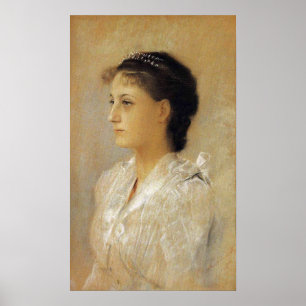 Klimt - Emilie Floge 1891 Poster