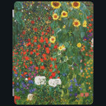 Klimt - Farm Garden med solblommor iPad Skydd<br><div class="desc">Gustav Klimt-målning,  Farm Garden med solblommor,  ipad cover.</div>