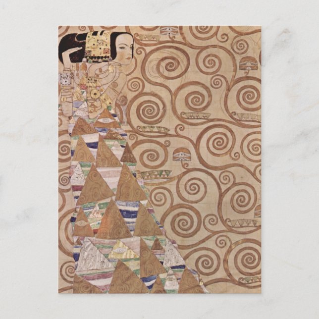 Klimt ~-förväntan vykort (Framsida)