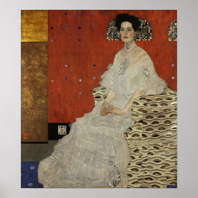 Klimt - Fritza Riedler Poster (Framsidan)
