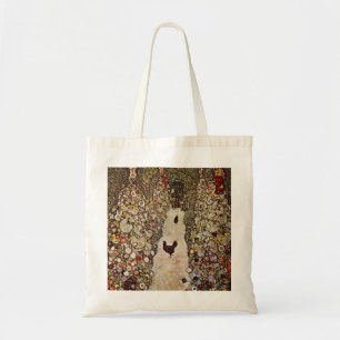 Klimt Garden med Tuppar Tygkasse