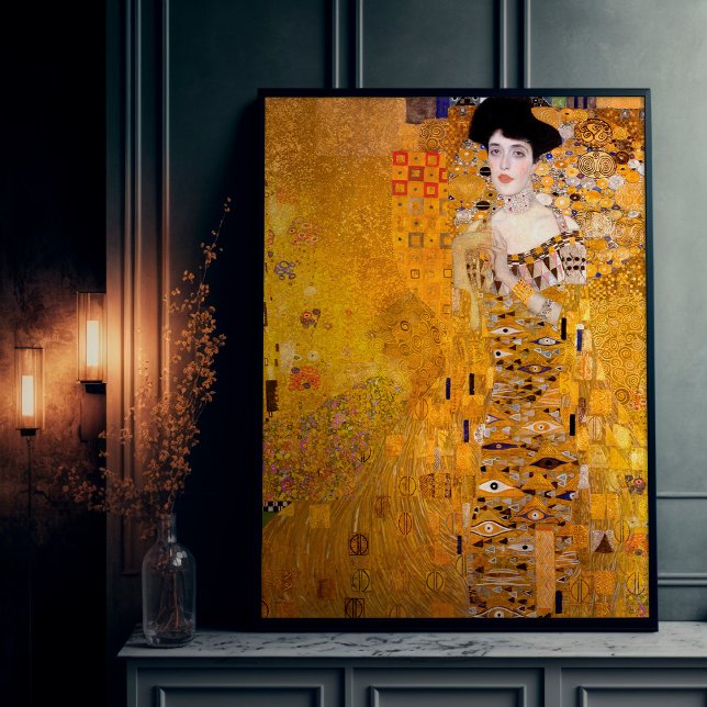 Klimt Golden Dam Adele Bloch Bauer Art nouveau Poster (Skapare uppladdad)