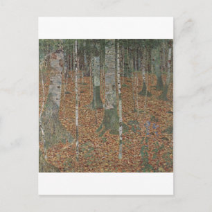 Klimt, Gustav-Birkenwald Vykort