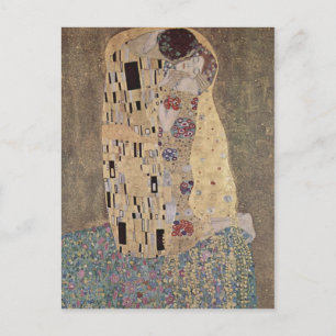 Klimt, Gustav Catal?: El pet? Der Ku? Kiss Esp Vykort