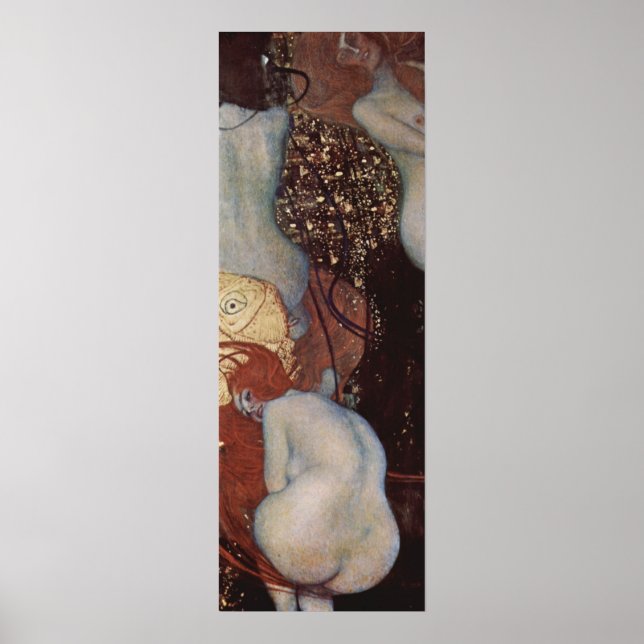 Klimt, Gustav Goldfish Poster (Framsidan)
