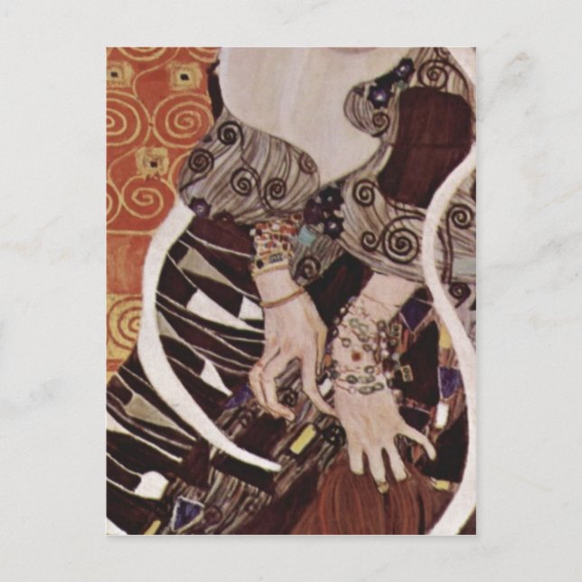 Klimt, Gustav Judith 1909 Technique'l auf Leinwan Vykort (Framsida)