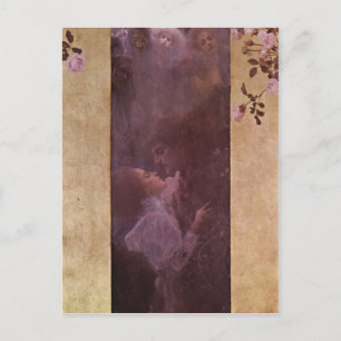Klimt Gustav matrisLiebe teknik 1895? l auf Lein Vykort