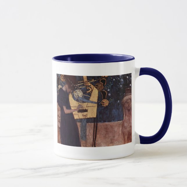 Klimt Gustav Music Mugg (Höger)