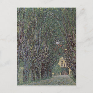 Klimt, Gustav Weg im Park von Schlo? Kammer 1912 T Vykort
