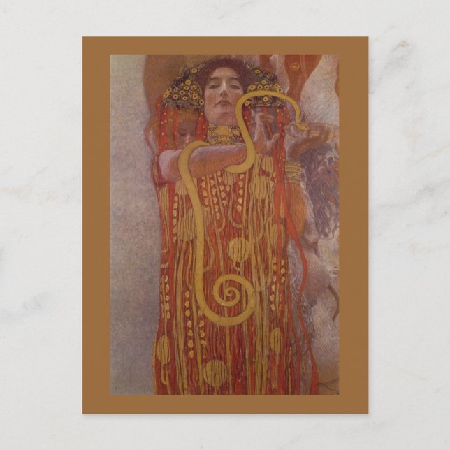 Klimt hygeia vykort (Framsida)