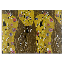 Klimt Inspired Guld Mönster Art nouveau Kiss