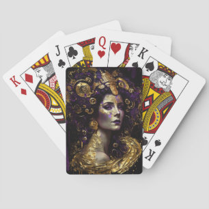 Klimt Inspired Queen Goddess betalkort Casinokort