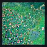 Klimt italiensk liggande återställd bild färglös poster<br><div class="desc">Historiens underbarare målningar,  digitalt återställda,  ljusare och färgade om i dag. Gustav Klimts mästerverk från 1913,  det italienska landskapet,  är en unik blommigt biet av konstnären som är känd för sina målningar i Art nouveau stil.</div>