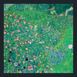 Klimt italiensk liggande återställd bild färglös poster<br><div class="desc">Historiens underbarare målningar,  digitalt återställda,  ljusare och färgade om i dag. Gustav Klimts mästerverk från 1913,  det italienska landskapet,  är en unik blommigt biet av konstnären som är känd för sina målningar i Art nouveau stil.</div>