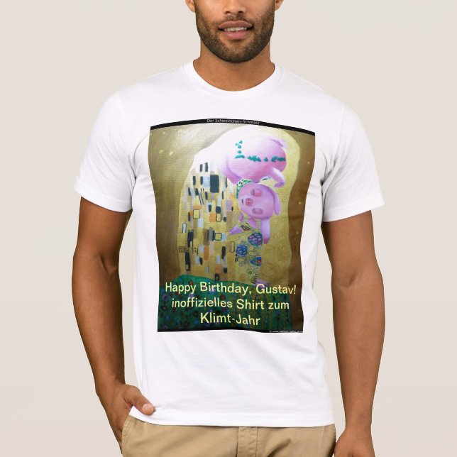 Klimt Jahr 2012 T Shirt (Framsida)