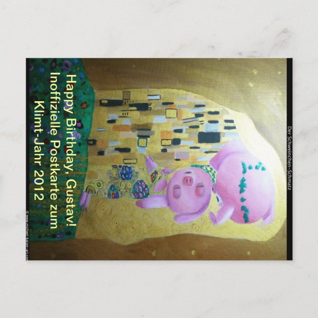 Klimt-Jahr-2012 Vykort (Framsida)