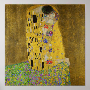 Klimt - Kiss Poster