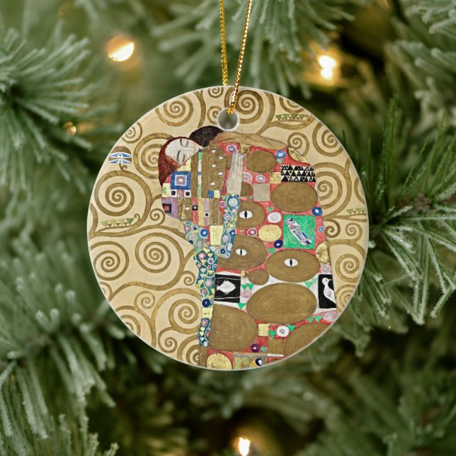 Klimt Kram Guld Konst Ornament (Träd)