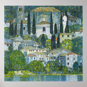 Klimt - Kyrka i Kassone 1913 Poster
