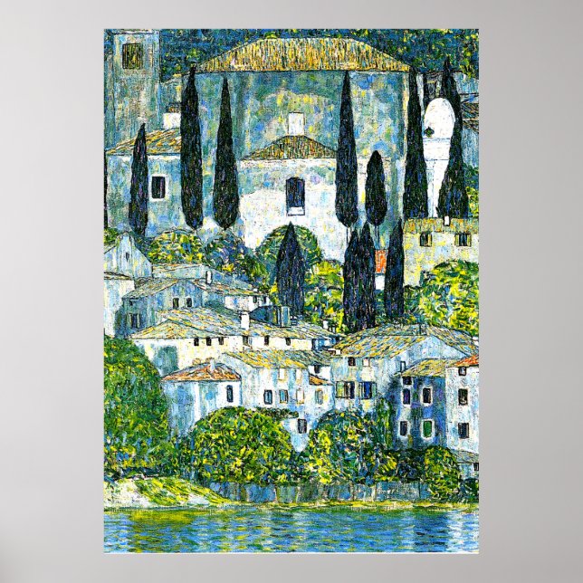Klimt - Kyrka i Kassone Poster (Framsidan)