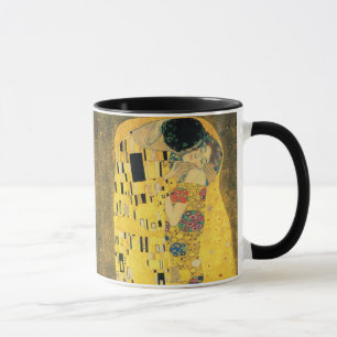 Klimt kyssmålningmuggen mugg