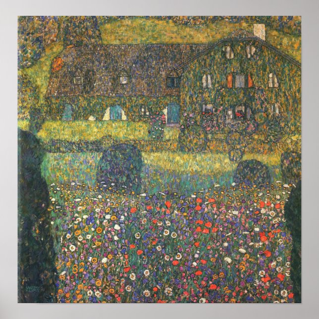 Klimt - Land House 1914 Poster (Framsidan)