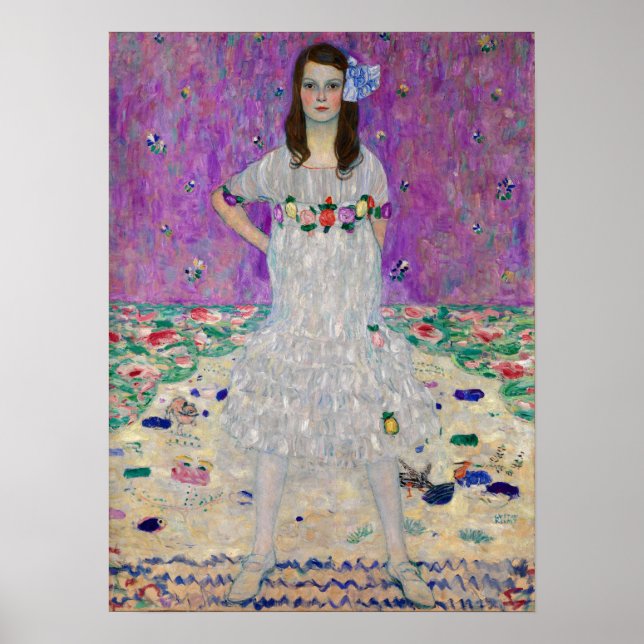 Klimt - Mada Primavesi 1903 Poster (Framsidan)