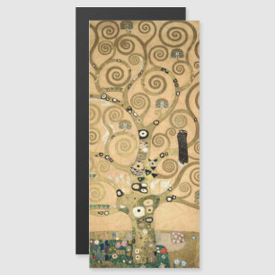 Klimt - Magnetkortet Livets träd