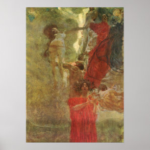 Klimt - Målade kompositionsdesign för medicin 188 Poster