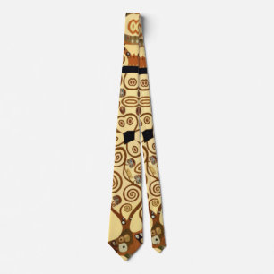 Klimt Motive Neck Tie Slips