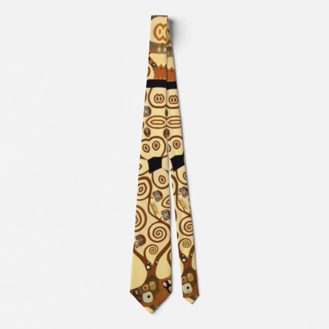 Klimt Motive Neck Tie Slips (Framsida)