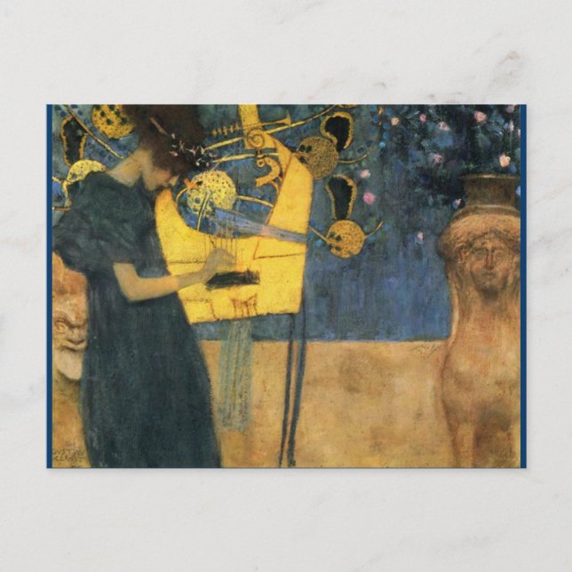 Klimt musik vykort (Framsida)