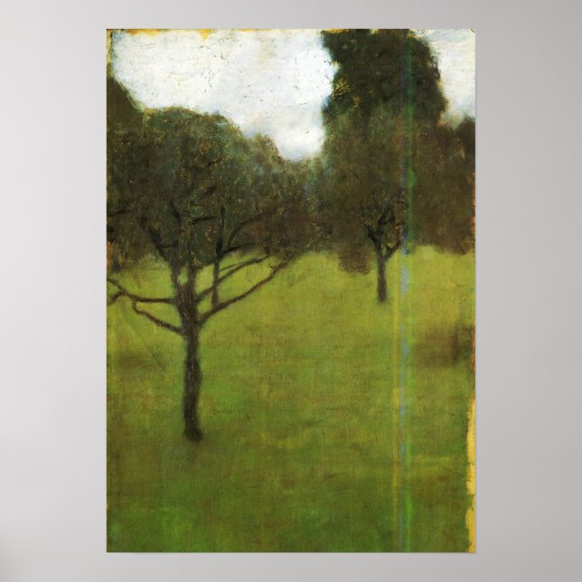 Klimt - Orchard 1896 Poster (Framsidan)