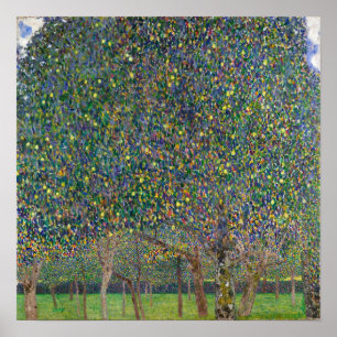 Klimt - Pear Träd Poster